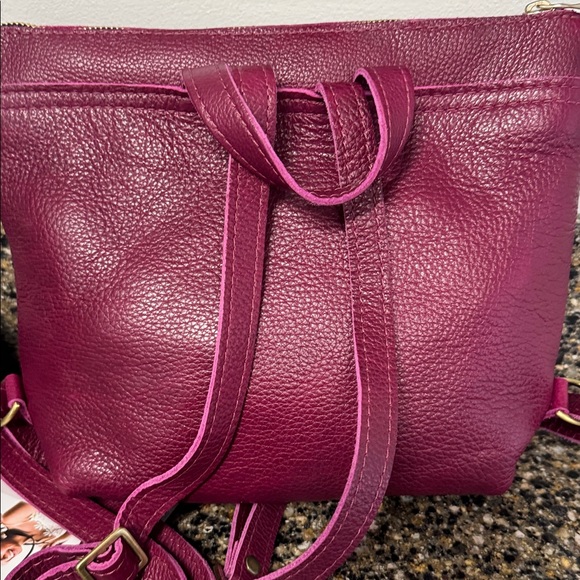 Portland Leather Small Backpack excellent - Picture 4 of 5